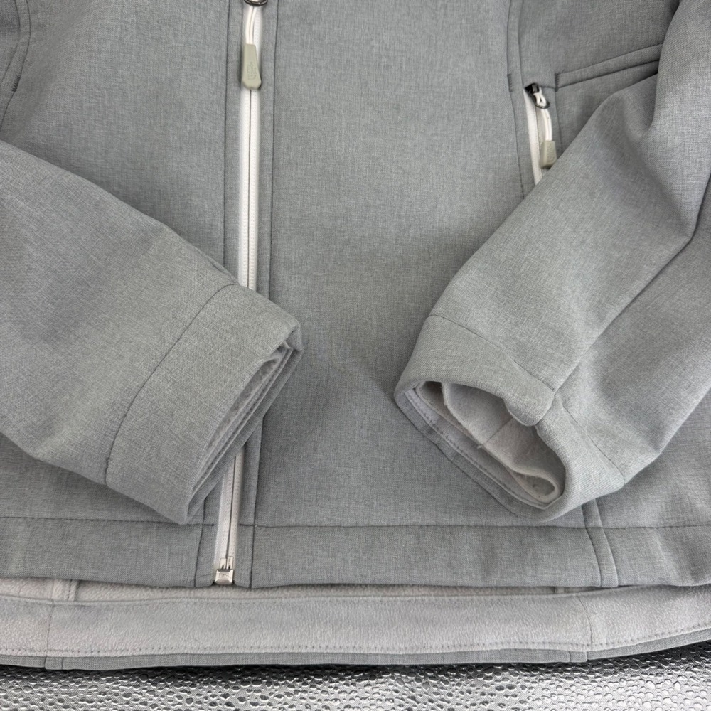 The North Face Womens Gray WindWall Apex Bionic Softshell Jacket Medium - Picture 8 of 12